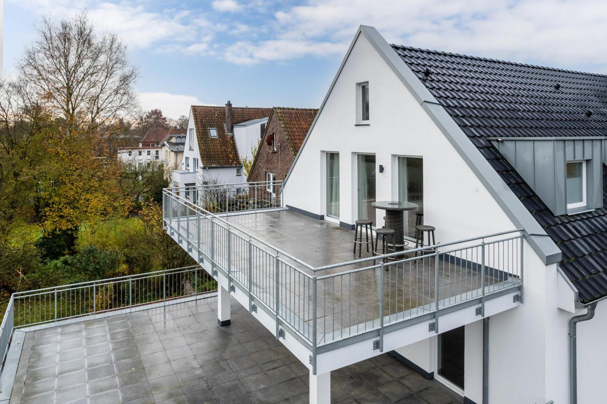 奥尔登堡Penthouse Am Marschweg公寓 外观 照片